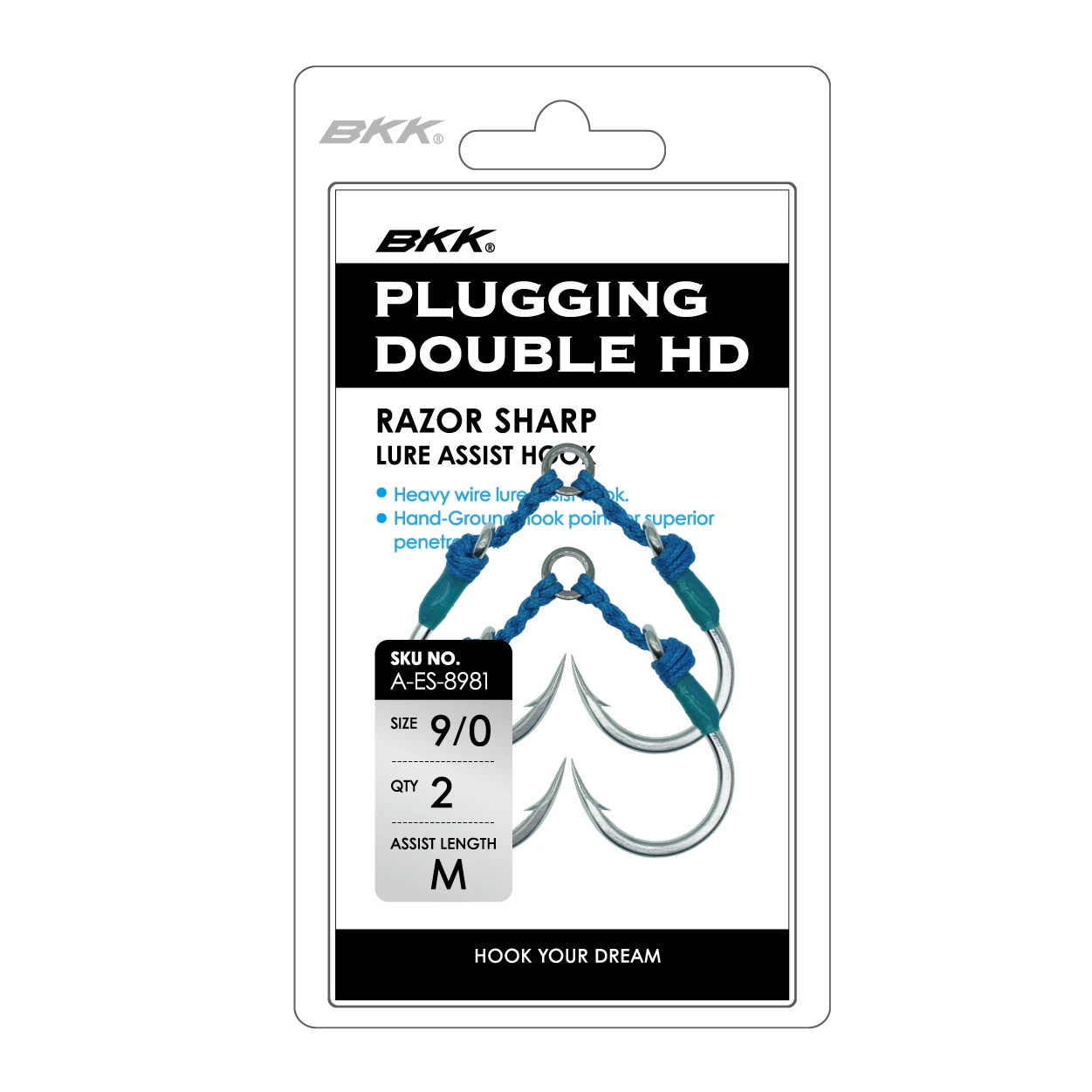 BKK Plugging Double HD Assist Hooks 1 BKK Plugging Double HD Assist Hooks