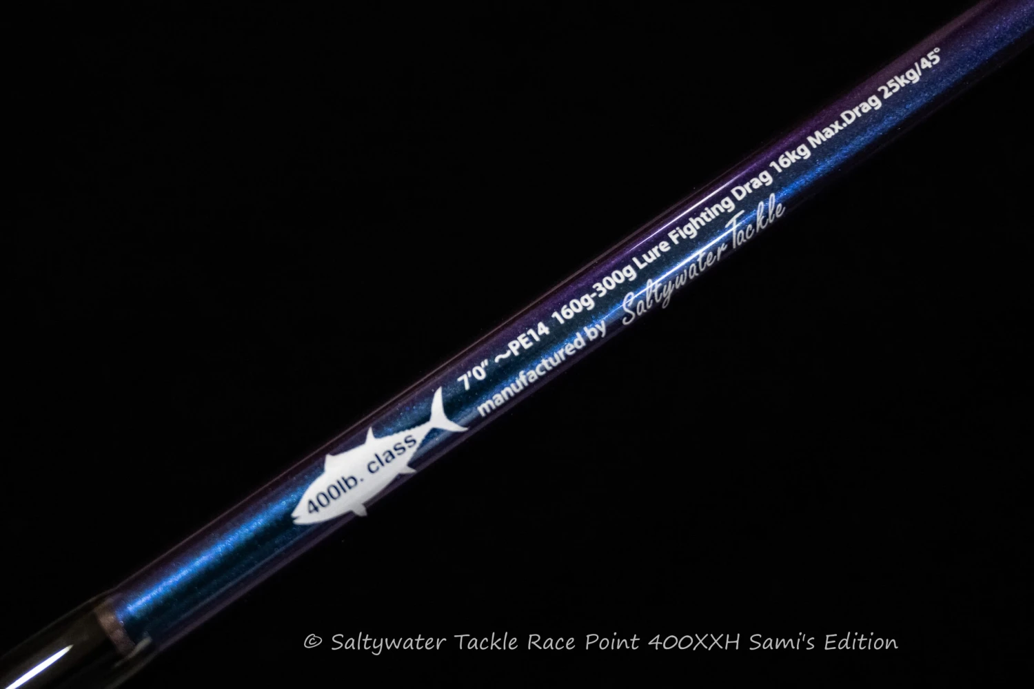 Saltywater Tackle Race Point 400XXH (Sami’s Edition) 2 Saltywater Tackle Race Point 400XXH (Sami’s Edition) - Image 2