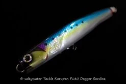 Kurupen F180 Dragger Diving Popper -Salty Water Tackle DSC9310 scaled 1