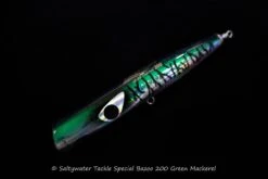 CB One Bazoo 200 Saltywater Tackle Special -Salty Water Tackle Saltywater Tackle Special Bazoo 200 Green Mackerel scaled 1