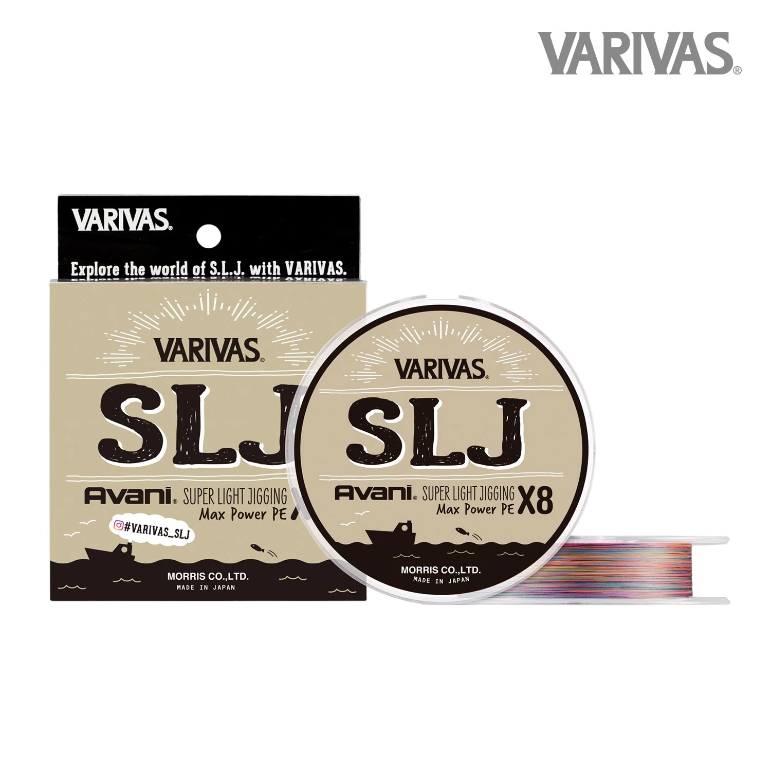 Varivas Avani SLJ Max Power PE X8 1 Varivas Avani SLJ Max Power PE X8