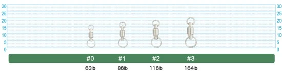 Owner Cultiva P-31 Ball Bearing Swivel 2 Owner Cultiva P-31 Ball Bearing Swivel - Image 2