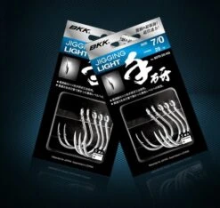 BKK Light Jigging Hand Ground Point Hooks 8070-3X-HG