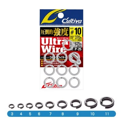 Owner Cultiva Ultra Wire Split Ring P-25 1 Owner Cultiva Ultra Wire Split Ring P-25