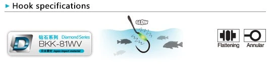 BKK Light Jigging Assist Hooks SF8070-NP 2 BKK Light Jigging Assist Hooks SF8070-NP - Image 2