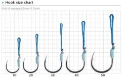 BKK Light Jigging Assist Hooks SF8070-NP 6 BKK Light Jigging Assist Hooks SF8070-NP -Salty Water Tackle p 9 9 4 7 9947 BKK Light Jigging Assist Hooks SF8070 NP